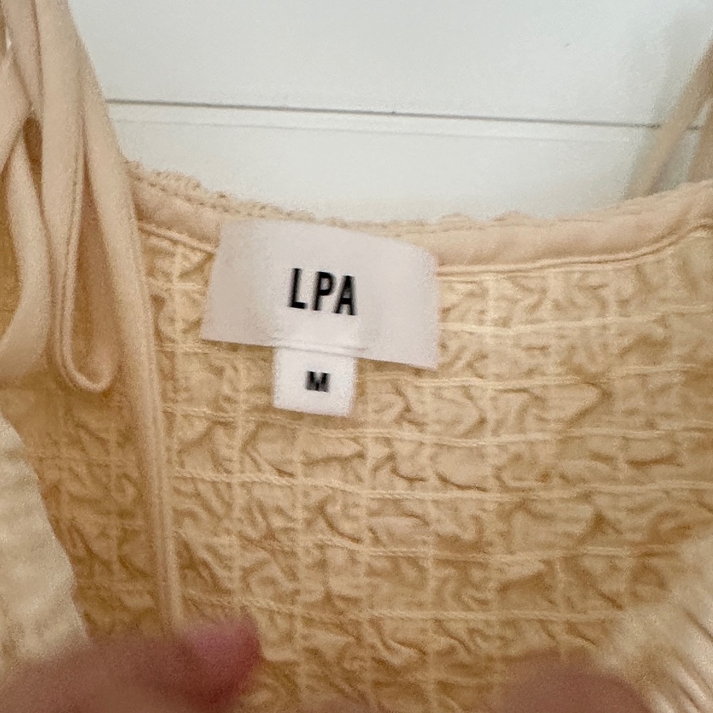 LPA Shirred Dress - Picture 3 of 4